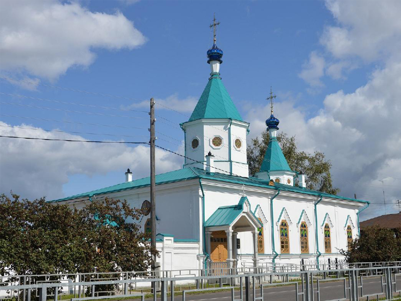 Церковь Иверской Богоматери.